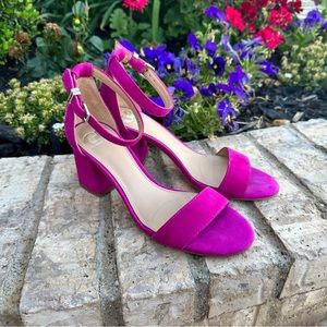 Hot Pink Block Heels - brand new!